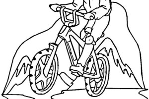 Everest Mountain Bike Coloring Pages