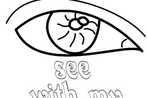 I see with my Eye Coloring Pages