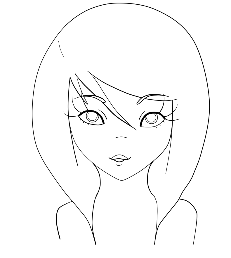  Perfect Girl Eyes Coloring Pages for Kids
