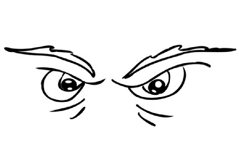  Wicked Eyes Print Coloring Pages