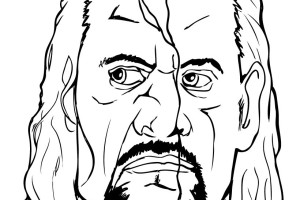 WWE Wrestler Coloring Pages for Kids