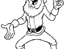 Coloring Christmas Elf Print Coloring Pages