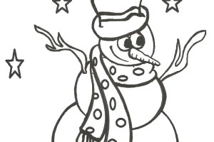 Coloring Pages Snowman Coloring Pages For Kids