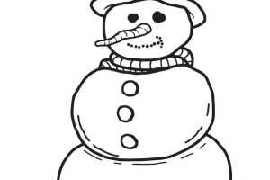 Download Snowman Print Coloring Pages For Kids