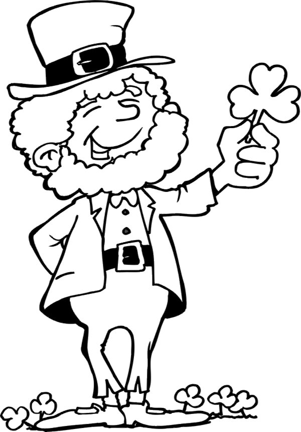  Lucky Leprechaun Coloring Pages