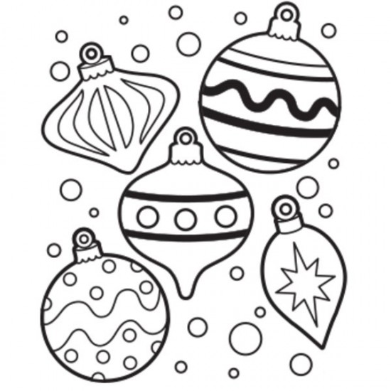 Super Cool Christmas Decoration Coloring Pages