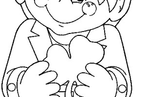 Young Leprechaun Coloring Pages